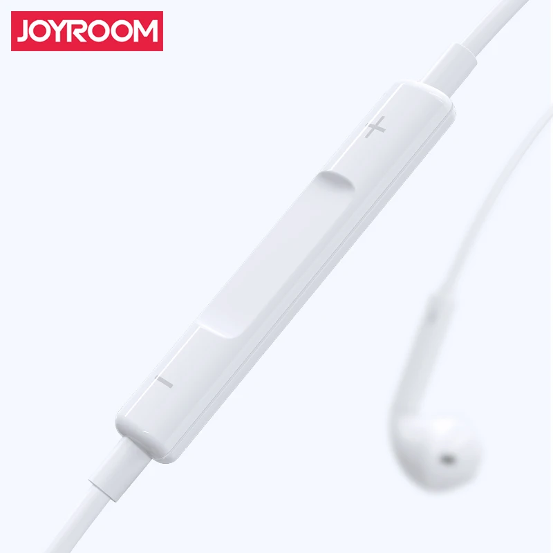 JOYROOM наушники в ухо проводные Bluetooth для Apple iPhone XS Max XR 7 8 Plus с микрофоном|Наушники и