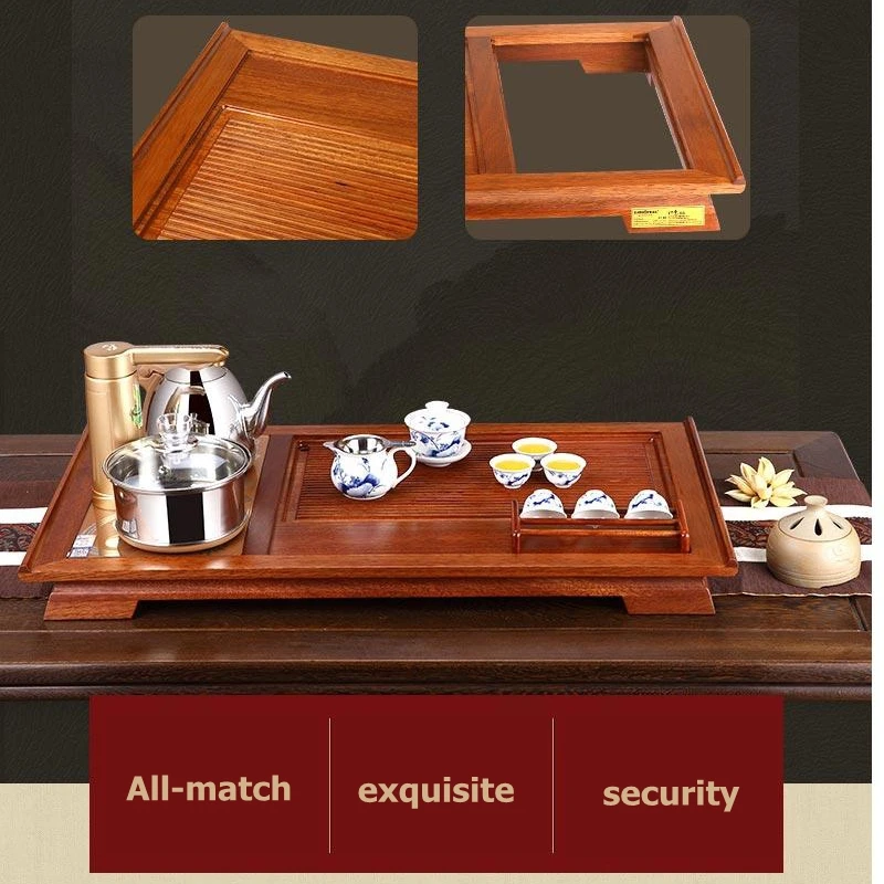 KAMJOVE R 168 старинный деревянный чайный поднос с резьбой по дереву для изготовления