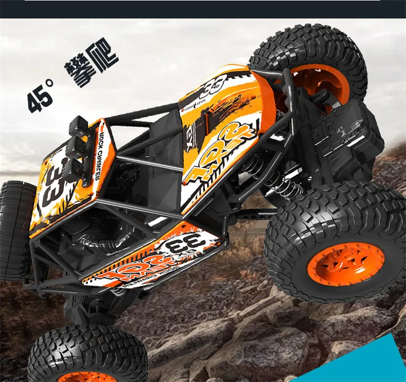 Радиоуправляемый автомобиль 2,4 г 4CH рок сканеры вождения Bigfoot Электрический 1:18 1:20 высокоскоростной пульт дистанционного управления модель автомобиля внедорожный автомобиль игрушка