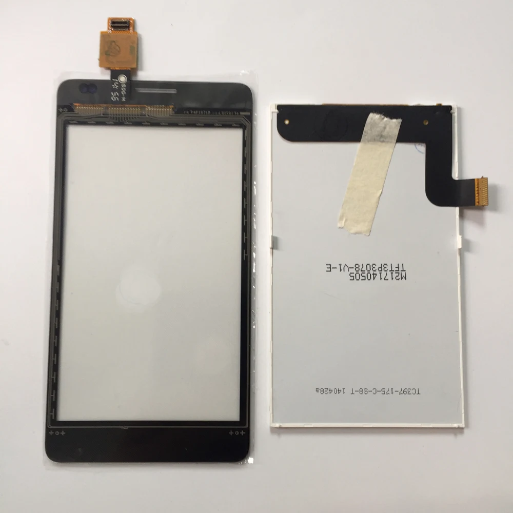 Для Sony Xperia E1 Dual D2004 D2005 D2104 D2105 Сенсорная панель дигитайзер + ЖК дисплей монитор