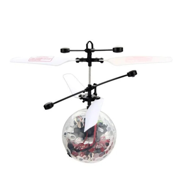 RC Flying Ball Luminous Kid's Flight Balls Electronic Infrared Induction Aircraft Remote Control Toys LED Light Mini Helicopter | Игрушки