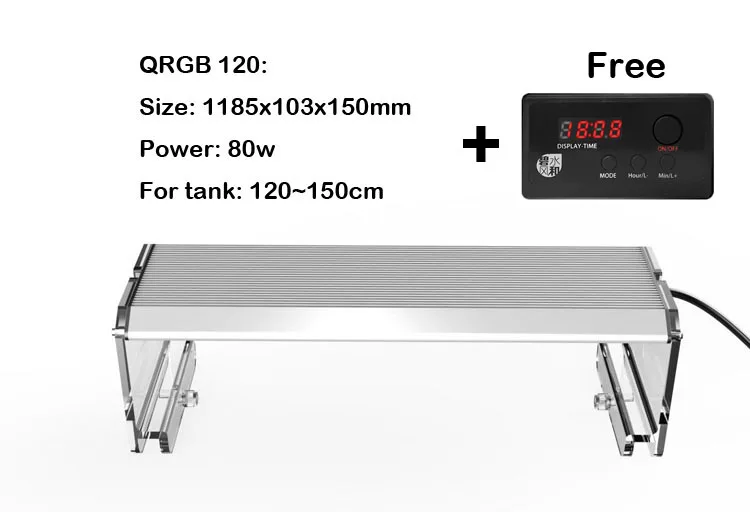 120 120 to150cm tank Водное растение растет RGB светодиодный светильник sunrise sunset водяное растение для аквариума садок для рыбы стиль ada Новое поступление - Цвет: 120 120 to150cm tank