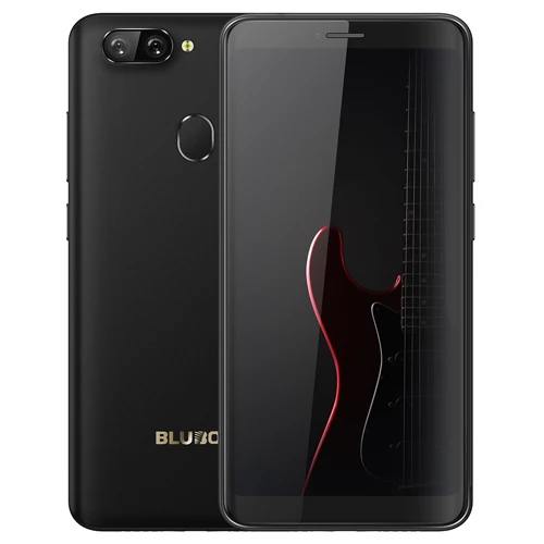 Black Bluboo D6 Bluboo D6 Android 8,1 2 Гб 16 Гб 5,5 дюймов мобильный телефон 2700mAhFace разблокировка отпечатков пальцев ID 3g WCDMA с двумя сим-картами смартфон - Цвет: Black Bluboo D6