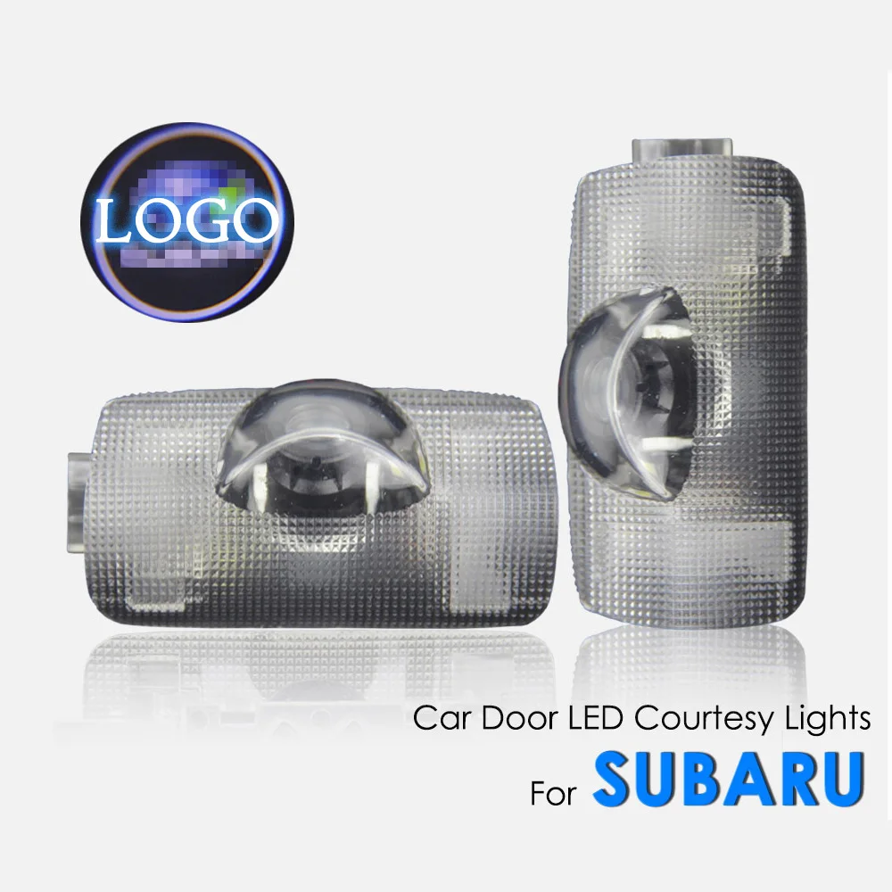 Специально для Subaru 2 шт./компл. светодиодная автомобильная лампа двери автомобиля