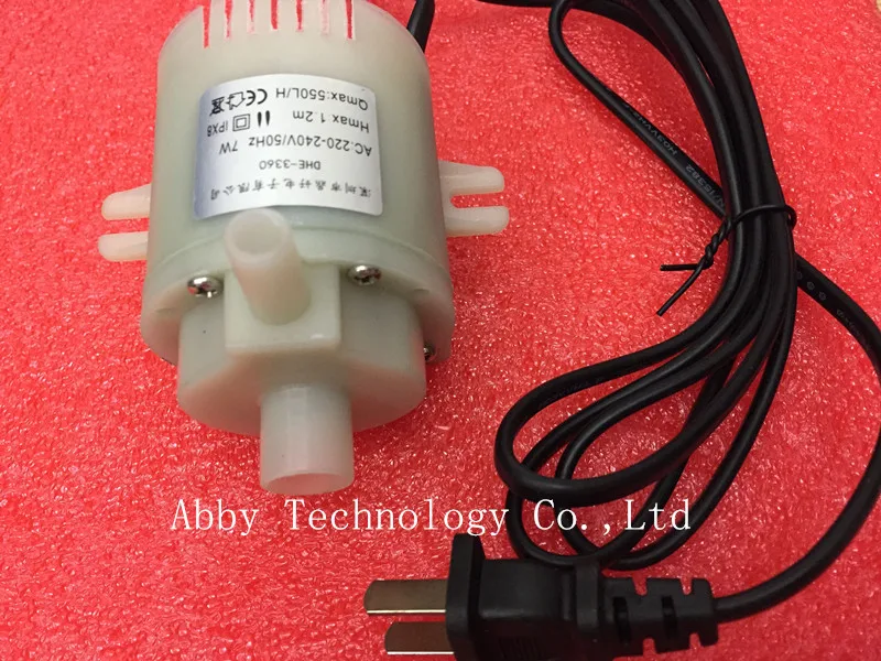 Бесплатная доставка Ультра тихий погружной насос переменного тока 220 В 7 Вт 50 Гц