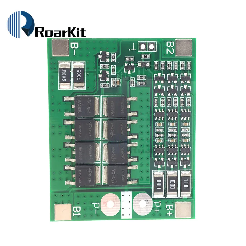 Защитная плата 3S 25A Li Ion 18650 BMS PCM с балансом для литий ионного аккумулятора Lipo