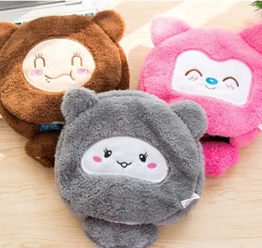 Зимний Большой теплый игровой коврик для мыши с подогревом через USB и мультяшными