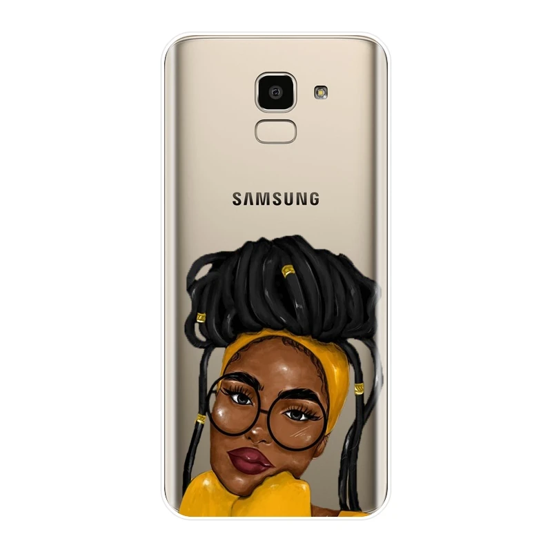 ТПУ чехол для телефона силиконовый Samsung Galaxy J3 J5 J7 2015 2016 2017 J2 Prime J4 J6 J8 Plus черный