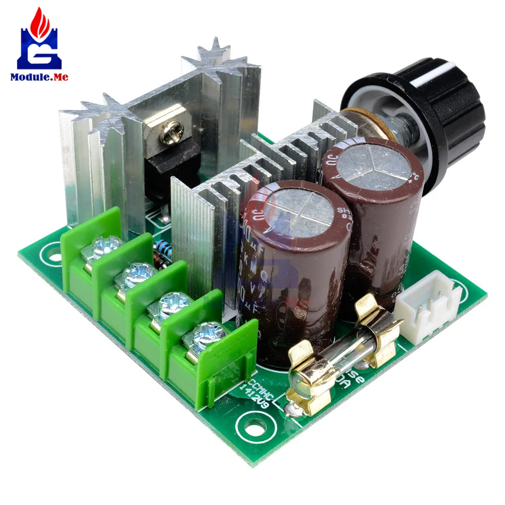 10A 12 V-40 V импульсная модуляция 13 кГц ШИМ тока мотор регулятор Скорость Управление переключатель Diy Kit электронный модуль платы блока программного управления