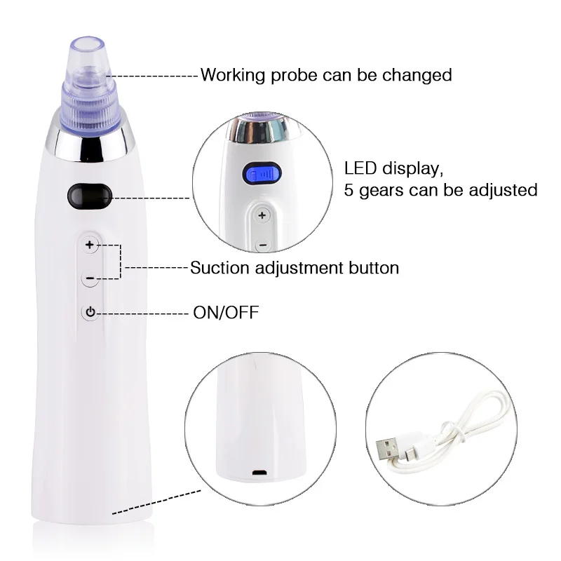 Инструмент для удаления угрей акне пилинг кожи уход Красота Массажер морщин