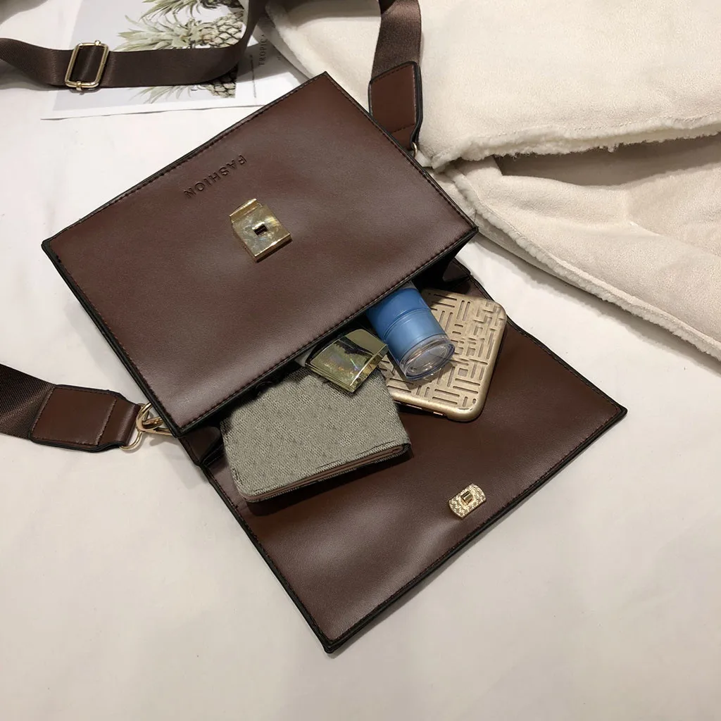 Женские сумки женские модные Джокер Простые ретро ветряные лоскуты через плечо