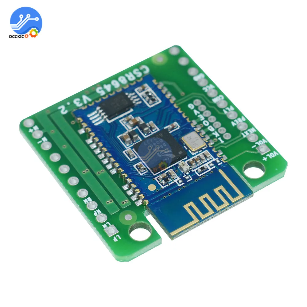 Плата усилителя CSR8645 5 Вт + 3 4 2 В постоянного тока|bluetooth 4.0|module dcbluetooth apt-x |