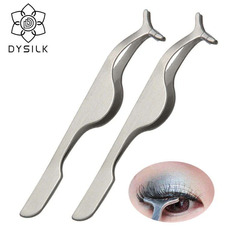 Накладные ресницы из нержавеющей стали щипцы для завивки и наращивания ресниц
