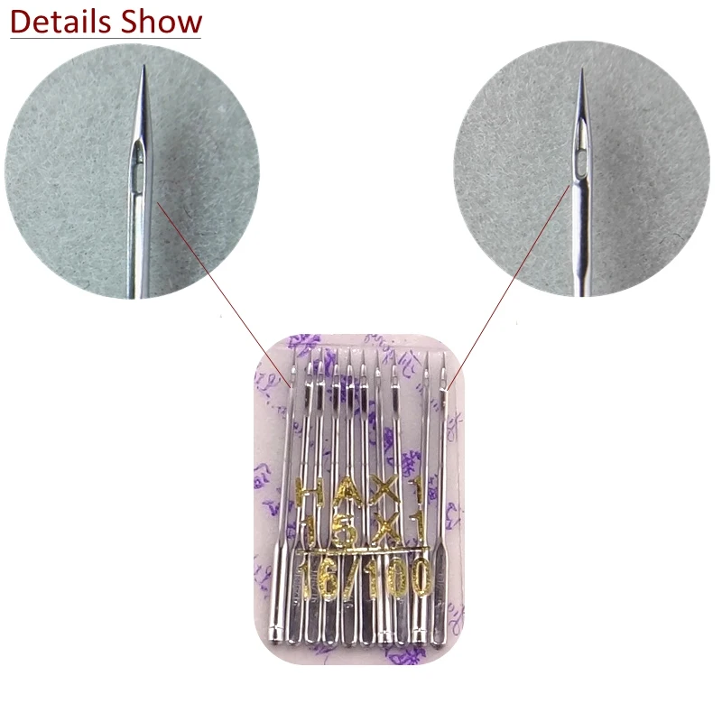 100pcs sewing needles size 16# HAX1 for brother butterfly flyingman Janome singer feiyue toyata domestic machine | Дом и сад