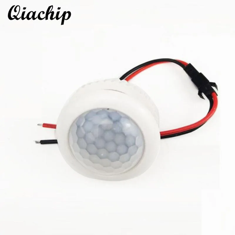 Qiachip AC 220 В движения PIR Сенсор переключатель ON/OFF ИК инфракрасный человеческого