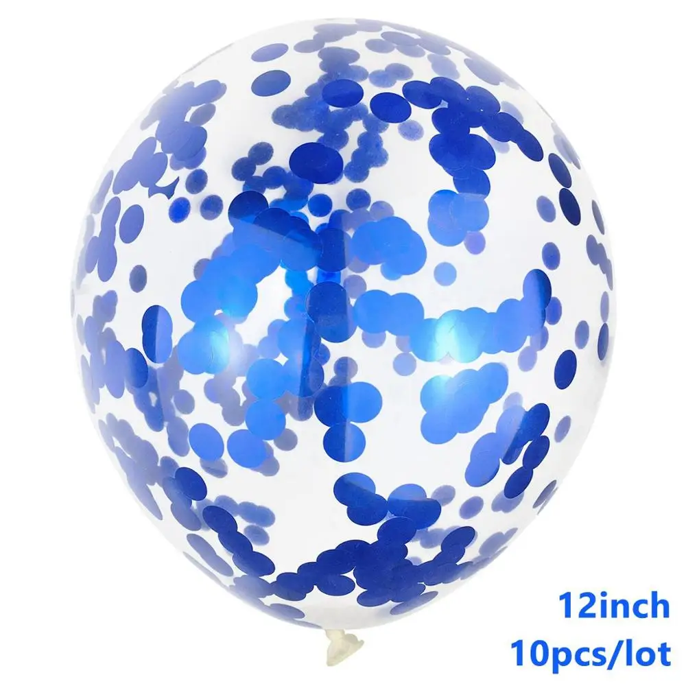 Blue Balloons Taoup 32 дюймов счастливый детский день рождения воздушный шар из фольги Градиент Радуга количество баллоны письмо балон гелий балоны Свадебный шар - Цвет: Blue Balloons