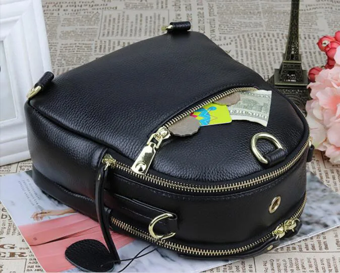 Fashion backpack Women bag High Quality Leather Backpack Women Double Shoulder Bags Satchel Women Backpacks mochila