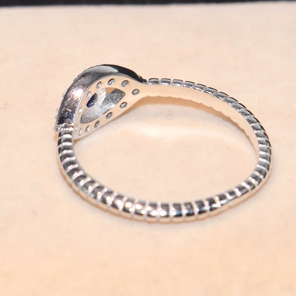 Размер 5-9 винтажные модные ювелирные изделия Настоящее 100% Стерлинговое Серебро