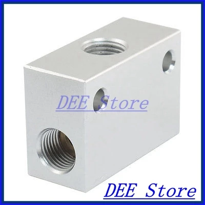 

Silver Tone ST-02 G 1/4" Dia Pneumatic Control Shuttle Valve
