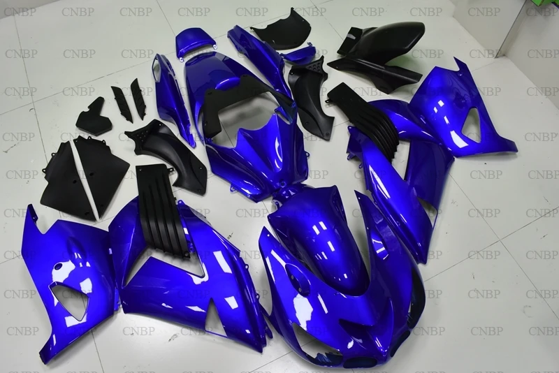 Обтекатели ZZ R1400 2006 2011 для Kawasaki Zx14r 2008 обтекатель из АБС пластика ZZR 1400 синий черный