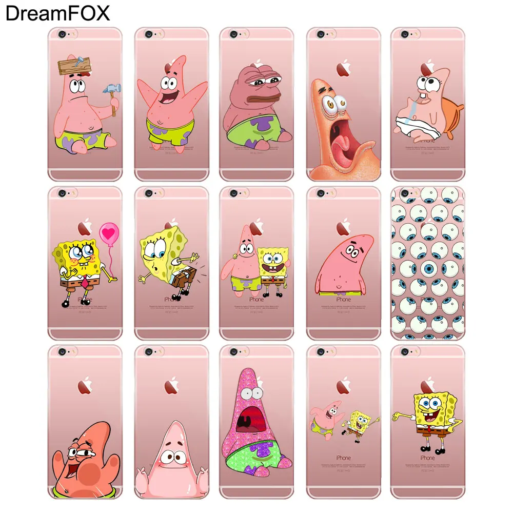 L072 Патрик звезда Мягкий ТПУ силиконовый чехол для Apple iPhone 11 Pro X XR XS Max 8 7 6 6S Plus 5 5S SE 5C