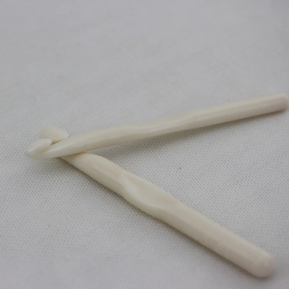 Белый крючком 1 шт. 10 мм инструменты для шитья большой размер бытовой причудливой