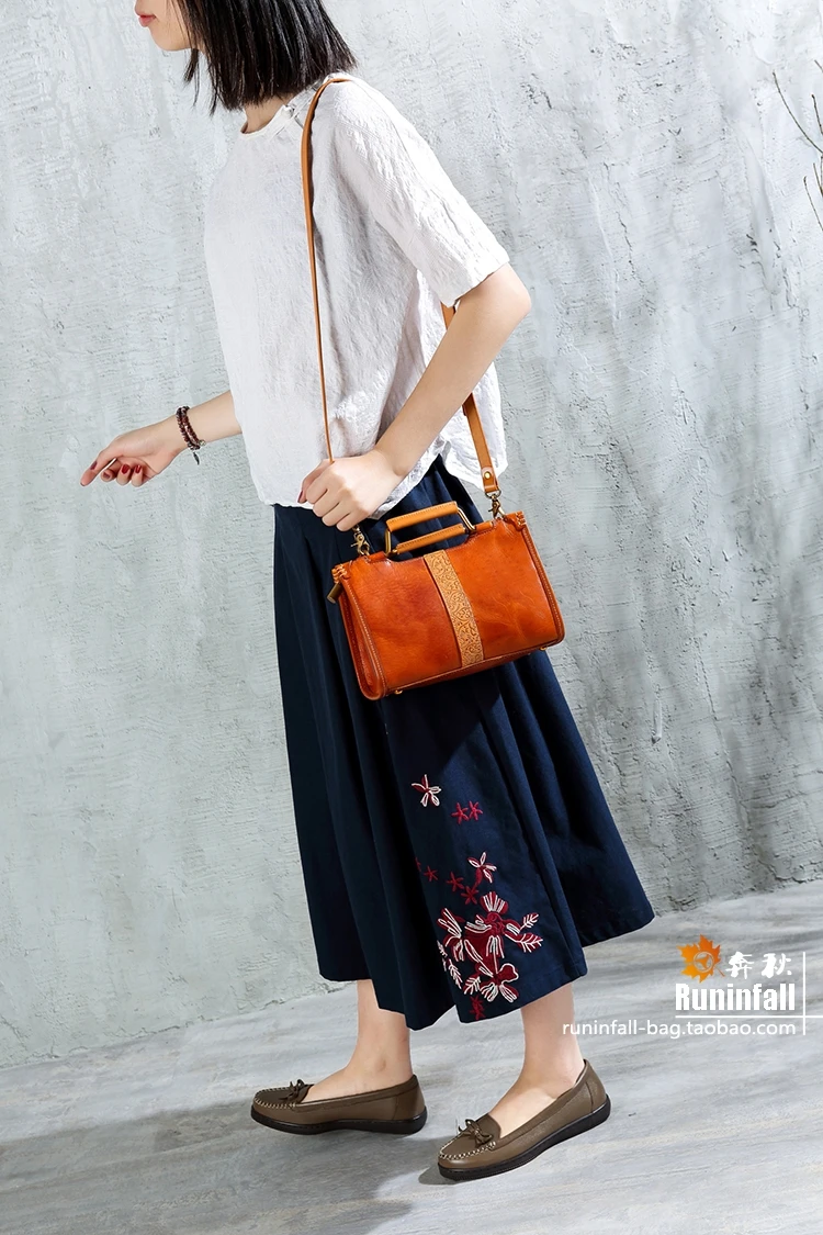 Натуральная кожа высокое качество Маленькая женская сумка мессенджер на плечо