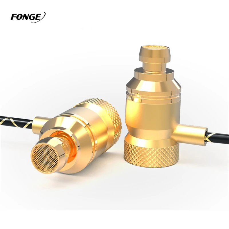 Оригинальные Классические наушники Fonge Piston вкладыши с микрофоном и пультом ДУ