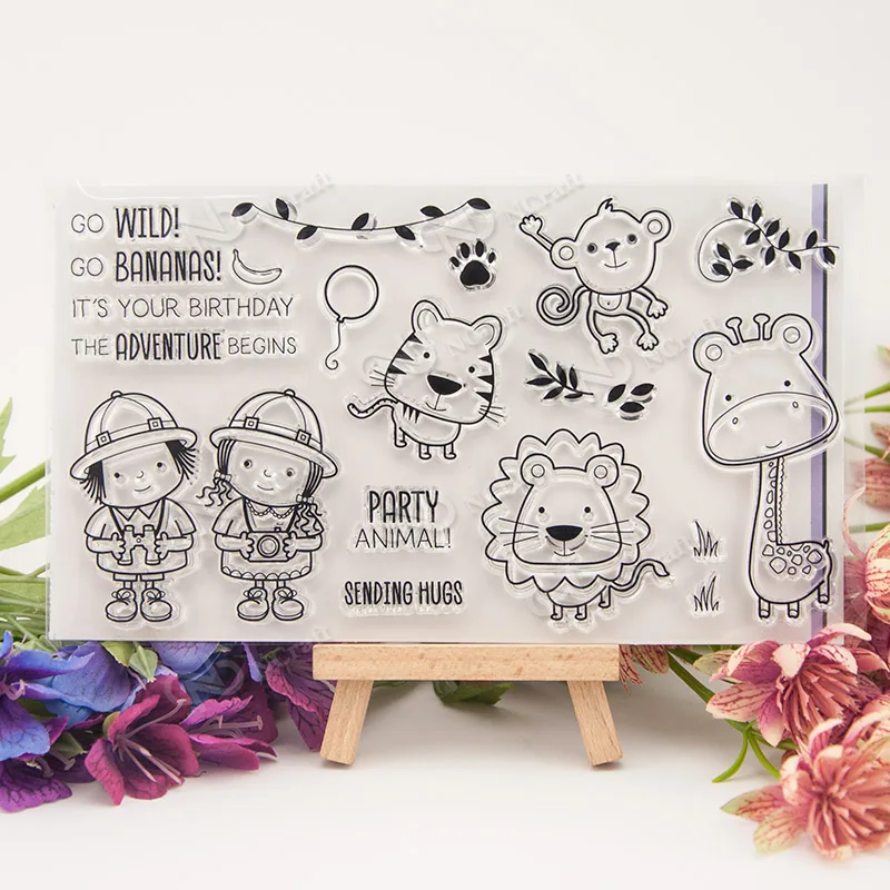 Металлические штампы для сбора животных KSCRAFT штамп скрапбукинга сделай сам