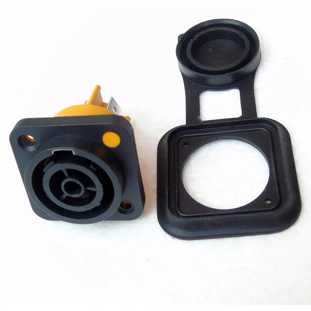 Высококачественный гнездовой соединитель для сетевого питания типа NAC3FPX power CON 2