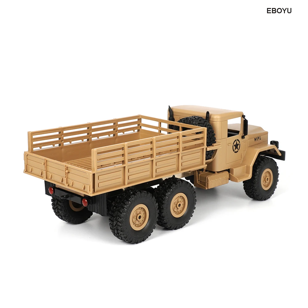 WPL B16 RC грузовик 1/16 2 4G 6WD гусеничный внедорожник с светильник RTR|rc racing car|rc carmonster truck