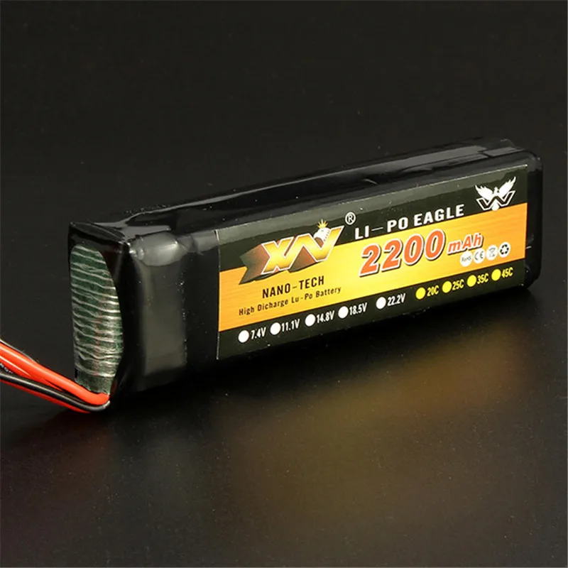 Аккумуляторная батарея YW 11 1 V 2200MAH 8C Lipo для передатчика WFLY JR Walkera FS | Игрушки и хобби