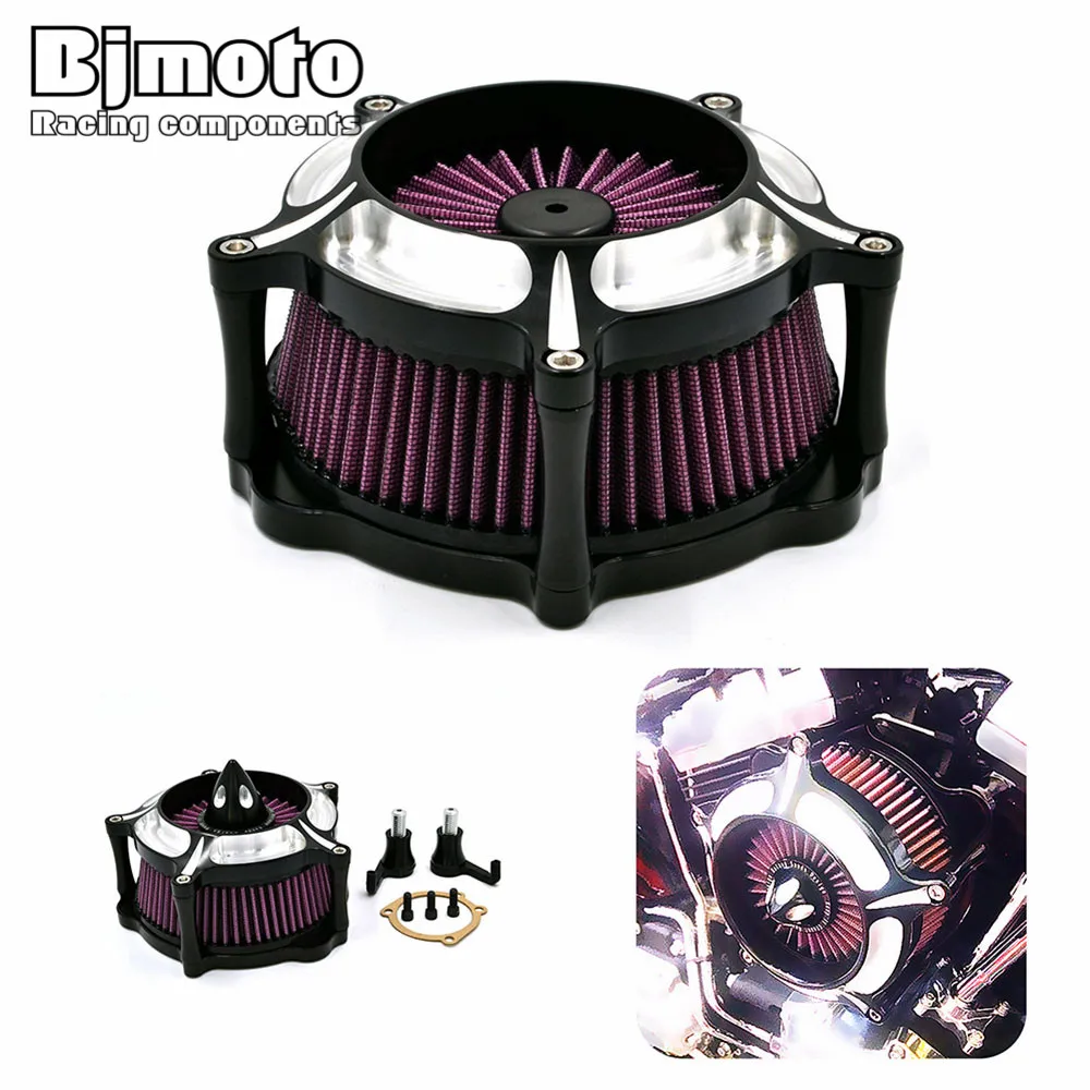 Bjmoto мотоцикл Sporter XL 1991 2016 CNC алюминиевый воздухоочиститель Впускной фильтр для