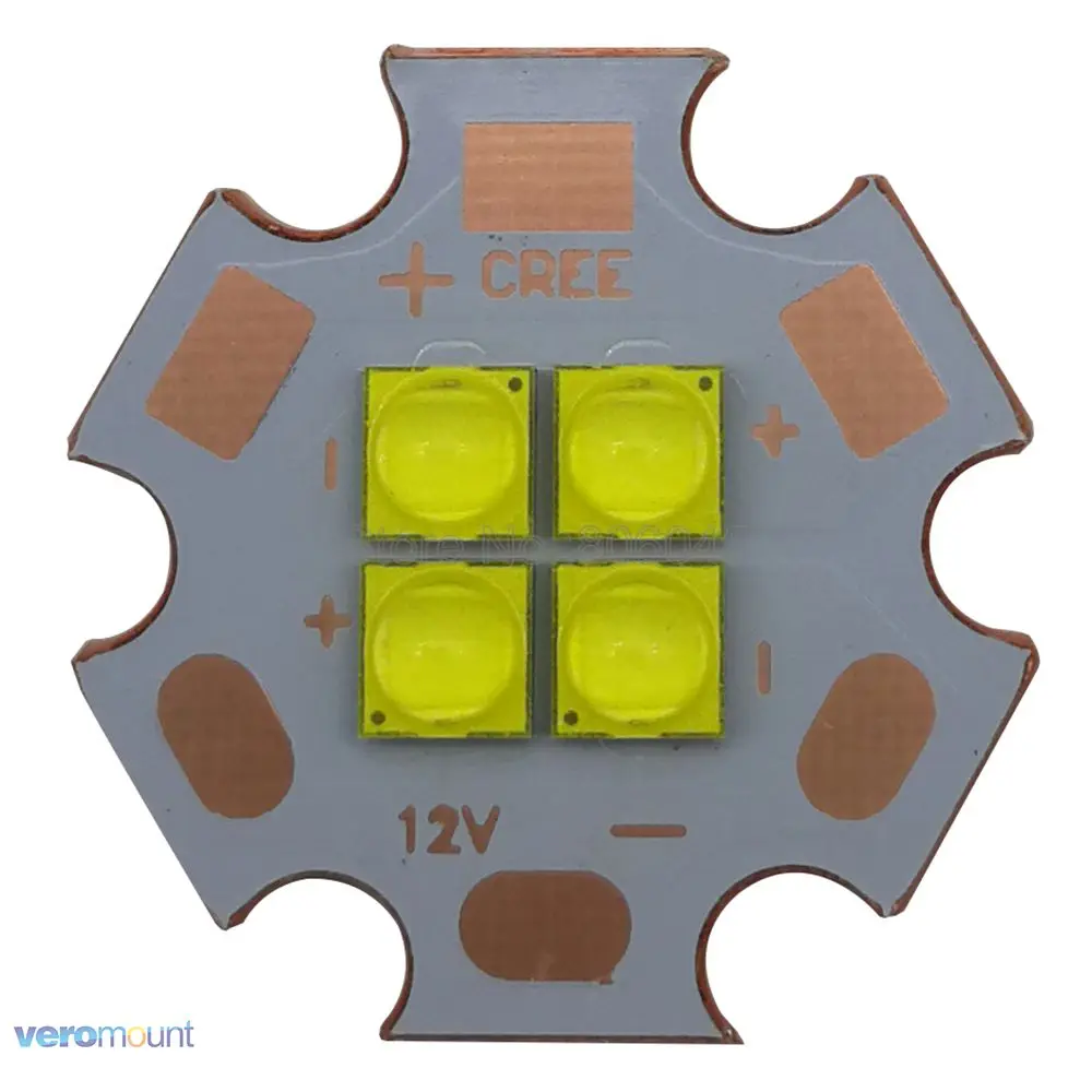 Cree XPG3 XP G3 3 в 6 12 В 4 чипа 24 Вт светодиодный излучатель высокой мощности холодный