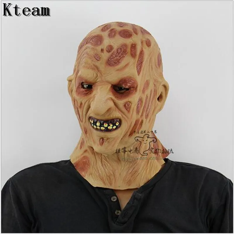 Лидер продаж реалистичные игрушки Крюгер Костюм реквизит латексная маска