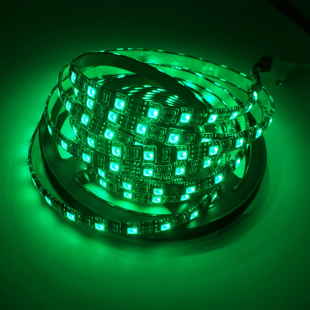 5 м/лот 300 светодиодов DC12V 5050 RGB SMD5050 гибкий светильник Водонепроницаемая IP65 белая