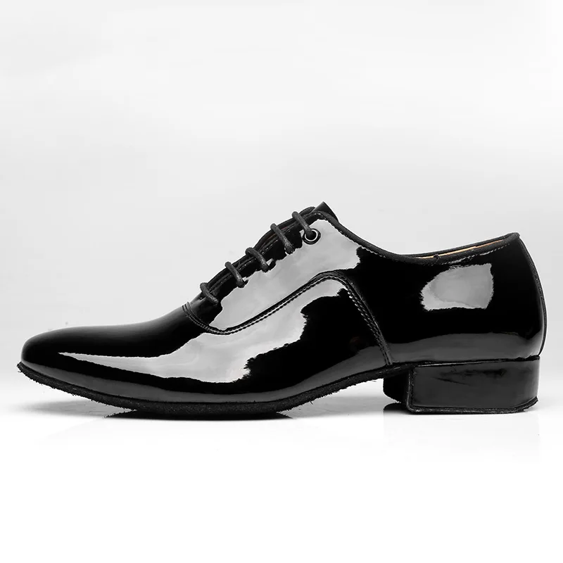 Туфли мужские кожаные для латиноамериканских танцев спортивная обувь Foxtrot