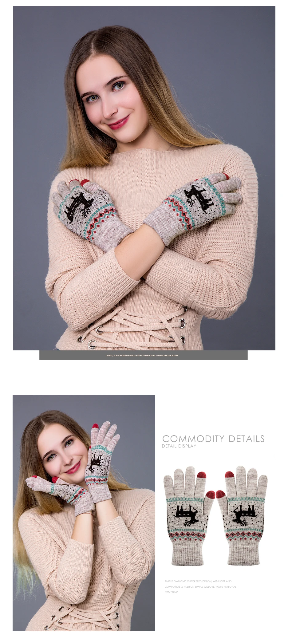 IWINTER Новые зимние перчатки для женщин Mitten Warmer Перчатки без пальцев Девочка из шерсти Открытые перчатки перчатки Зимние женские варежки