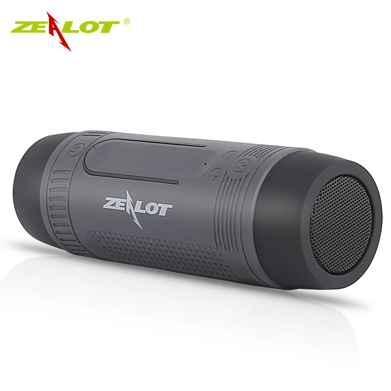 Bluetooth Колонка Zealot S1 портативная 4000 мА · ч с поддержкой Micro SD/TF карт|zealot s1|bluetooth