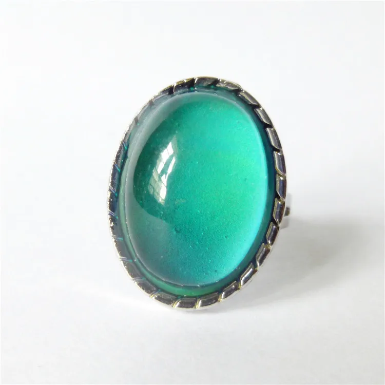 Кольцо регулируемое для мужчин и женщин цвет меняется настроение температура