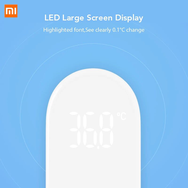 Оригинальный Xiaomi Mijia iHealth термометр светодиодный Бесконтактный цифровой