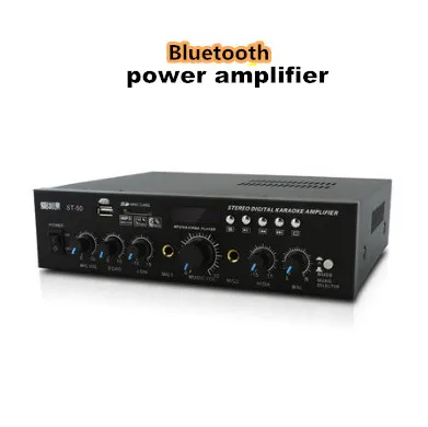 2 канальный стерео Hi Fi усилитель мощности Fix impendance 5 Вт + 50 Bluetooth домашние усилители