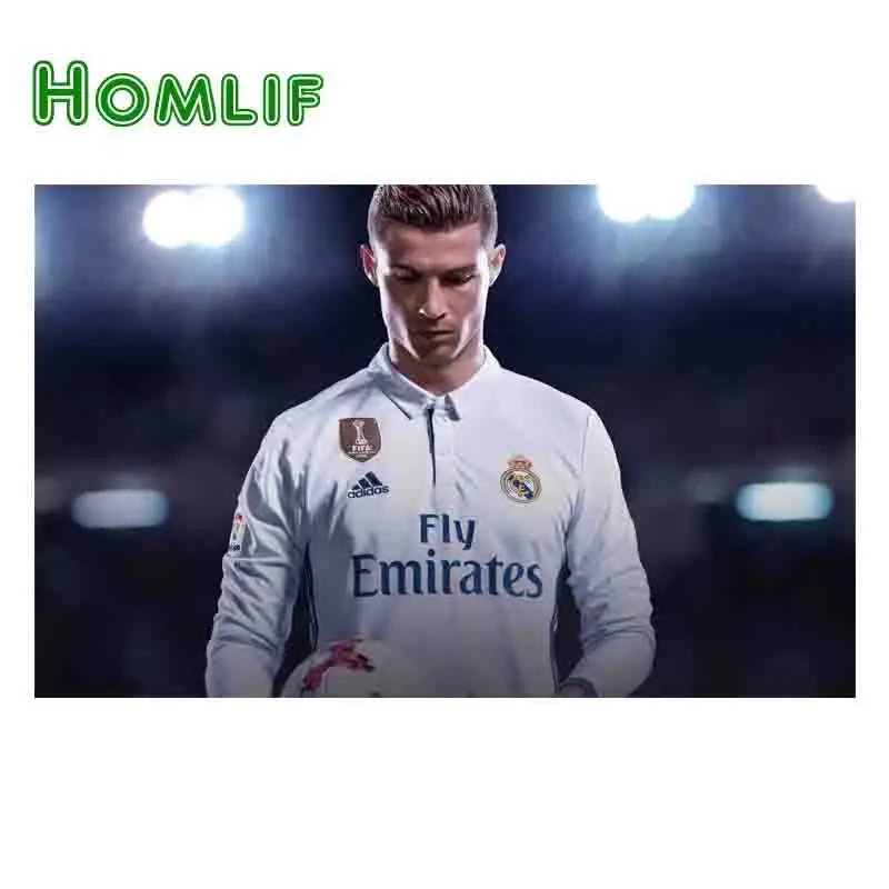 CR7 Full Square Diamond embroidery Cristiano Ronaldo 5D DIY painting football Cross stitch 3D mosaic World Cup | Дом и сад