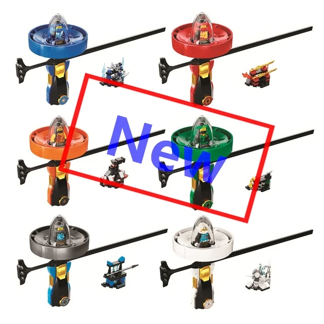Новый Ninjago Супер Герои Спиннинг Летающий ниндзя beyblade Зейн Коул Ллойд фигурки
