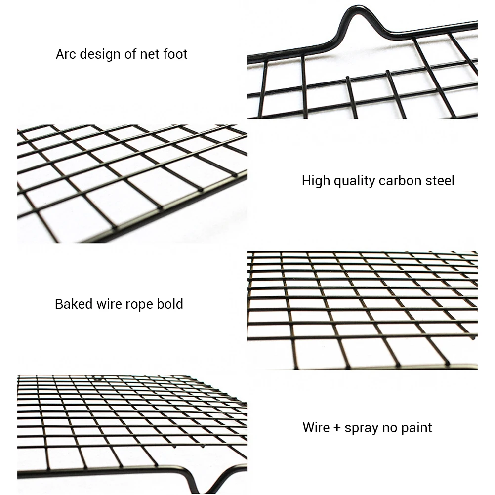 2 шт./компл. антипригарная металлическая стойка для охлаждения торта сетчатый