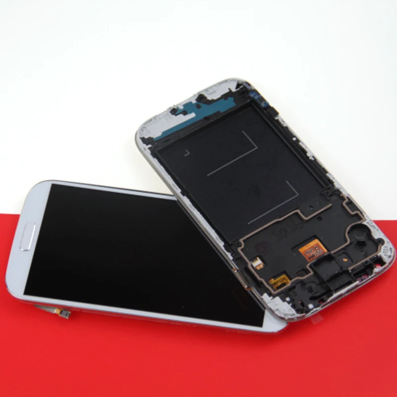 Для Samsung Galaxy s4 Gt-i9500 i9505 i337 ЖК-дисплей сенсорный экран дигитайзер сборка синий
