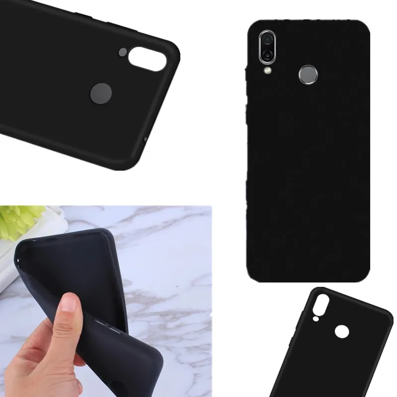 Ультратонкий Мягкий полиуретановый чехол для huawei Mate 10 Lite P 8 9 Mini 2017 P9 черный P20 Smart