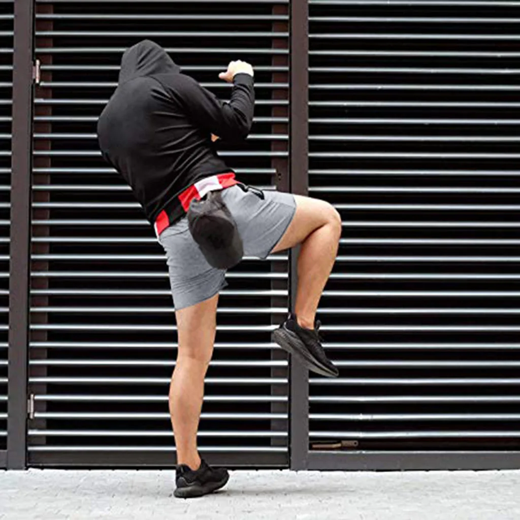 Мужские шорты для бега черные бодибилдинга спортивные фитнеса можно одеть в