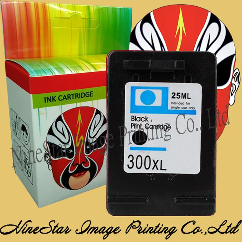 Черный картридж для HP 300 XL черные чернила HP300 D1660 D2560 D2660 D5560 F2420 F2480 F2492 F4210 F4224 F4272 F4280