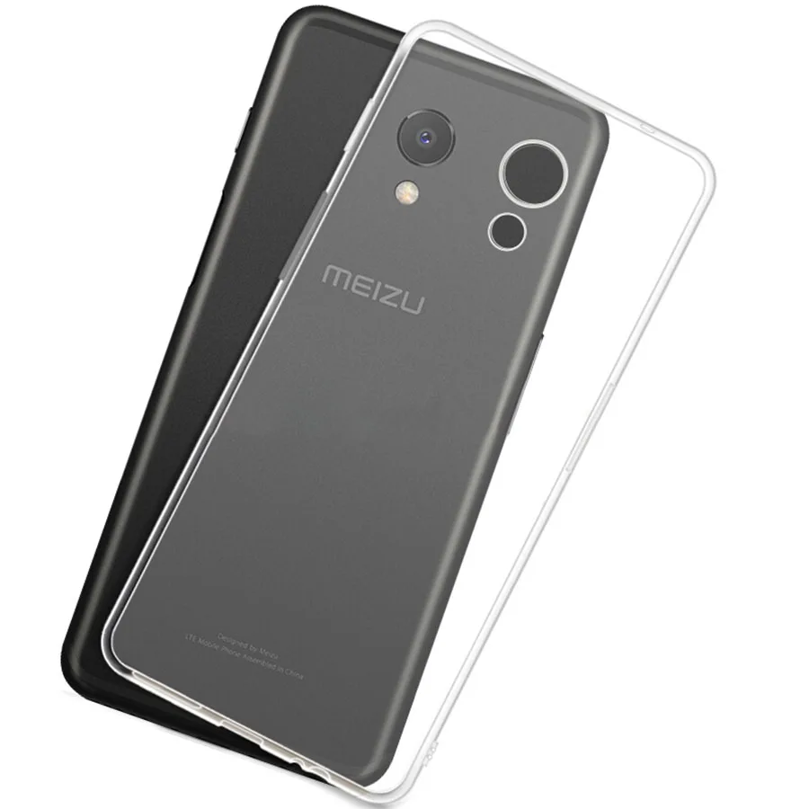 Для Meizu M6S Mblu S6 Чехол прозрачный ультра тонкий противоударный ТПУ силиконовый